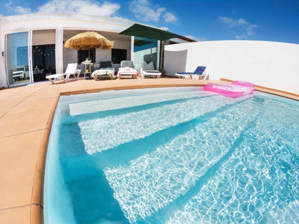 Villa Baroli Amplia Piscina Privada Climatizada Playa Blanca  Exteriér fotografie